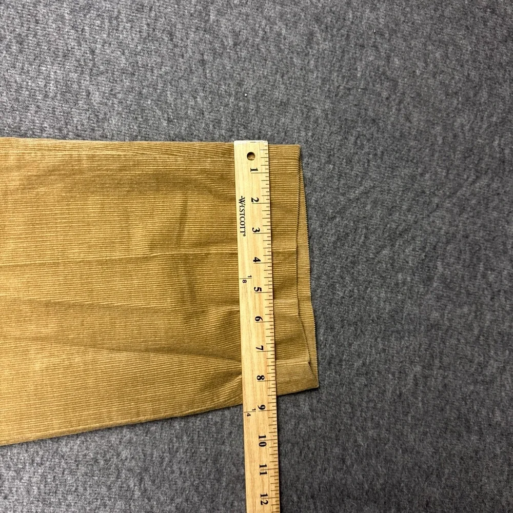 Polo Ralph Lauren Corduroy Pants Mens 38x28* Brown Stretch Vintage Preppy Office